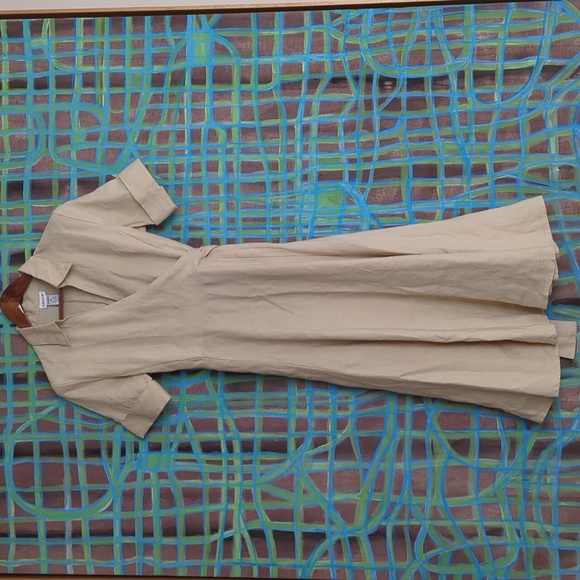 j.g. hook Dresses & Skirts - J.G. Hook 100% Linen Dress, Sz 10P